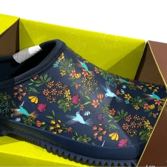 Western Chief Ladies Garden Clog Rubber Hummingbird Size 9 NEW - Picture 2 of 9